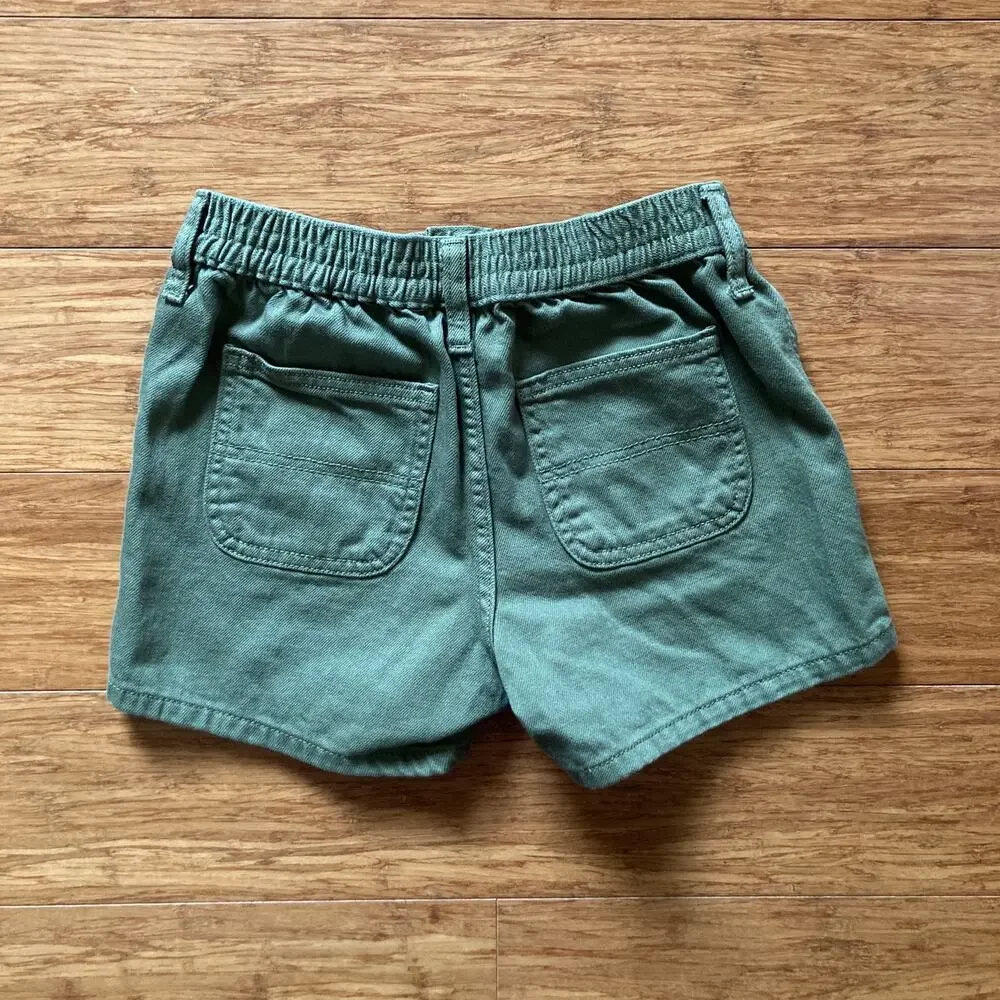 Old Navy Girls Army Green Shorts, Size 10